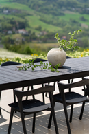 Silla de Comedor de Exterior de Teca Negra | Ethnicraft Bok | Oroa.es