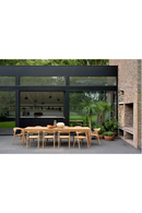 Silla de comedor de exterior de teca | Ethnicraft Bok | Oroa.es