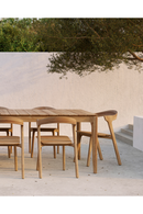 Silla de comedor de exterior de teca | Ethnicraft Bok | Oroa.es