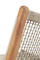 Sillón de Jardín de Teca y Cuerda de Fibra | Ethnicraft Jack Woven | Oroa.es