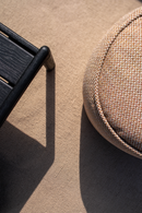 Mesa Auxiliar de Exterior de Teca Natural Negra | Ethnicraft Jack | Oroa.es