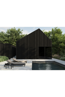 Mesa Auxiliar de Exterior de Teca Natural Negra | Ethnicraft Jack | Oroa.es