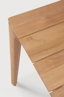 Mesa de Comedor Cuadrada Exterior de Teca Natural | Ethnicraft Bok | Oroa.es
