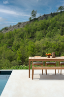 Silla de Comedor de Exterior de Teca | Ethnicraft Bok | Oroa.es