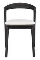 Silla de Comedor de Exterior de Teca Negra | Ethnicraft Bok | Oroa.es
