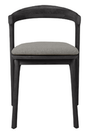 Silla de Comedor de Exterior de Teca Negra | Ethnicraft Bok | Oroa.es