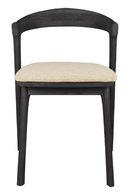 Silla de Comedor de Exterior de Teca Negra | Ethnicraft Bok | Oroa.es