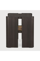 Mesa Auxiliar de Teca Marrón | Ethnicraft Panel | Oroa.es