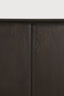 Aparador de Teca Marrón Oscura (3 Puertas) | Ethnicraft PI | Oroa.es