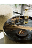 Puff de Tapicería Copper Redondo | Ethnicraft Barrow | Oroa.es