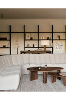 Sofá Modular de Tapizado Ecru | Ethnicraft N701 | Oroa.es