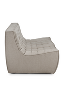 Sofá Modular de Tapizado Ecru | Ethnicraft N701 | Oroa.es