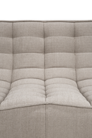 Sofá Modular de Tapizado Ecru | Ethnicraft N701 | Oroa.es