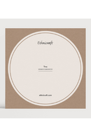 Bandeja de Espejo Carbón Redonda | Ethnicraft Aged S | Oroa.es