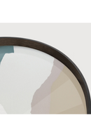 Bandeja de Vidrio Redonda Slate | Ethnicraft Wabi Sabi L | Oroa.es