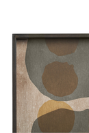 Bandeja de Vidrio Orgánica Cuadrada Cinammon | Ethnicraft Layered Dots L | Oroa.es