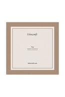 Bandeja de Vidrio Serigrafiado Cuadrada | Ethnicraft Angle L | Oroa.es