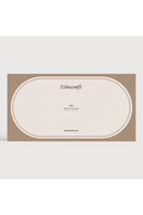 Bandeja de Vidrio Oblonga Grafito | Ethnicraft Wabi Sabi M | Oroa.es