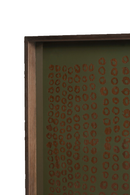 Bandeja de Vidrio Serigrafiado Cuadrado Pequeño | Ethnicraft Second Nature | Oroa.es