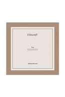 Bandeja de Vidrio Serigrafiado Cuadrado Pequeño | Ethnicraft Second Nature | Oroa.es