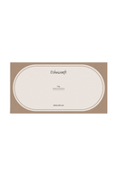 Bandeja de Vidrio Serigrafiado Oblongo Mediano | Ethnicraft Second Nature | Oroa.es