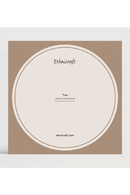 Bandeja de Vidrio Orgánica Redonda Pinot | Ethnicraft Combined Dots XL | Oroa.es