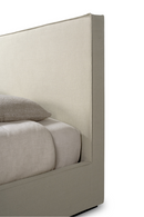 Cama con Cabecero de Lino Arena Sand | Ethnicraft Revive | Oroa.es