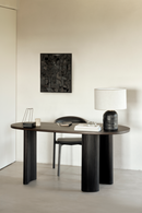 Escritorio de Madera Marrón Oscuro | Ethnicraft Boomerang | Oroa.es