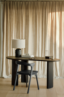 Escritorio de Madera Marrón Oscuro | Ethnicraft Boomerang | Oroa.es