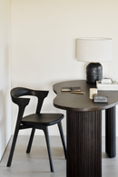 Escritorio de Madera Marrón Oscuro | Ethnicraft Boomerang | Oroa.es