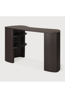 Escritorio de Caoba Marrón Oscuro | Ethnicraft Roller Max | Oroa.es