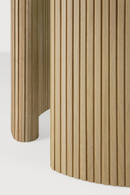 Mesa Redonda de Comedor de Caoba | Ethnicraft Roller Max | Oroa.es