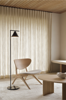 Sillón de Roble con Cojín Blanco | Ethnicraft Eye | Oroa.es