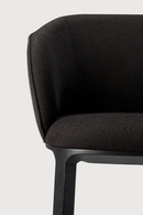 Silla de Comedor Tapizada de Roble | Ethnicraft Unda | Oroa.es