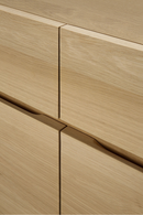 Aparador con Patas de Metal Negro | Ethnicraft Ligna | Oroa.es