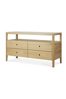 Cómoda de Roble Macizo | Ethnicraft Spindle | Oroa.es