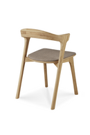 Silla de Comedor con Cojín Gris | Ethnicraft Bok | Oroa.es