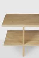 Mesa Auxiliar de Teca Barnizada | Ethnicraft Kabuki | Oroa.es