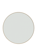 Espejo Redondo con Borde de Reoble | Ethnicraft Layers | Oroa.es