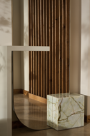 Espejo de pie metalizado en bronce | Caracole Monaco | Oroa.es