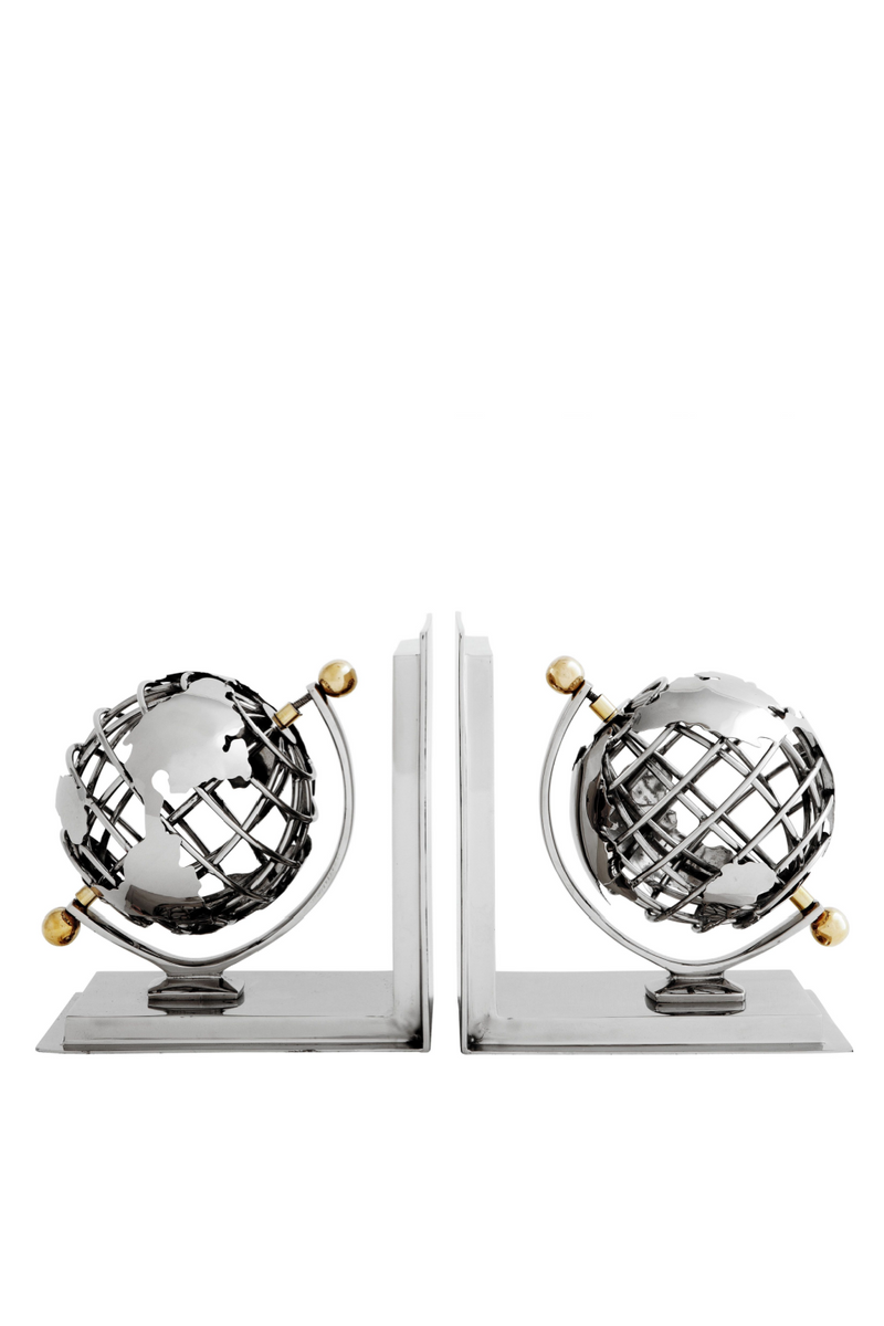 Sujetalibros Globe (set de 2) | Eichholtz | OROA.es
