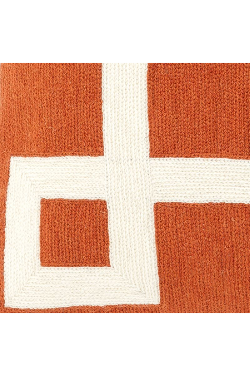 Cojín Naranja y Blanco | Eichholtz Hartley | Oroa.es