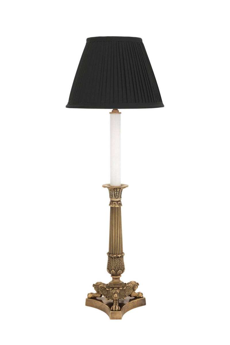 Lámpara de Mesa de Latón Vintage | Eichholtz Perignon | OROA.es