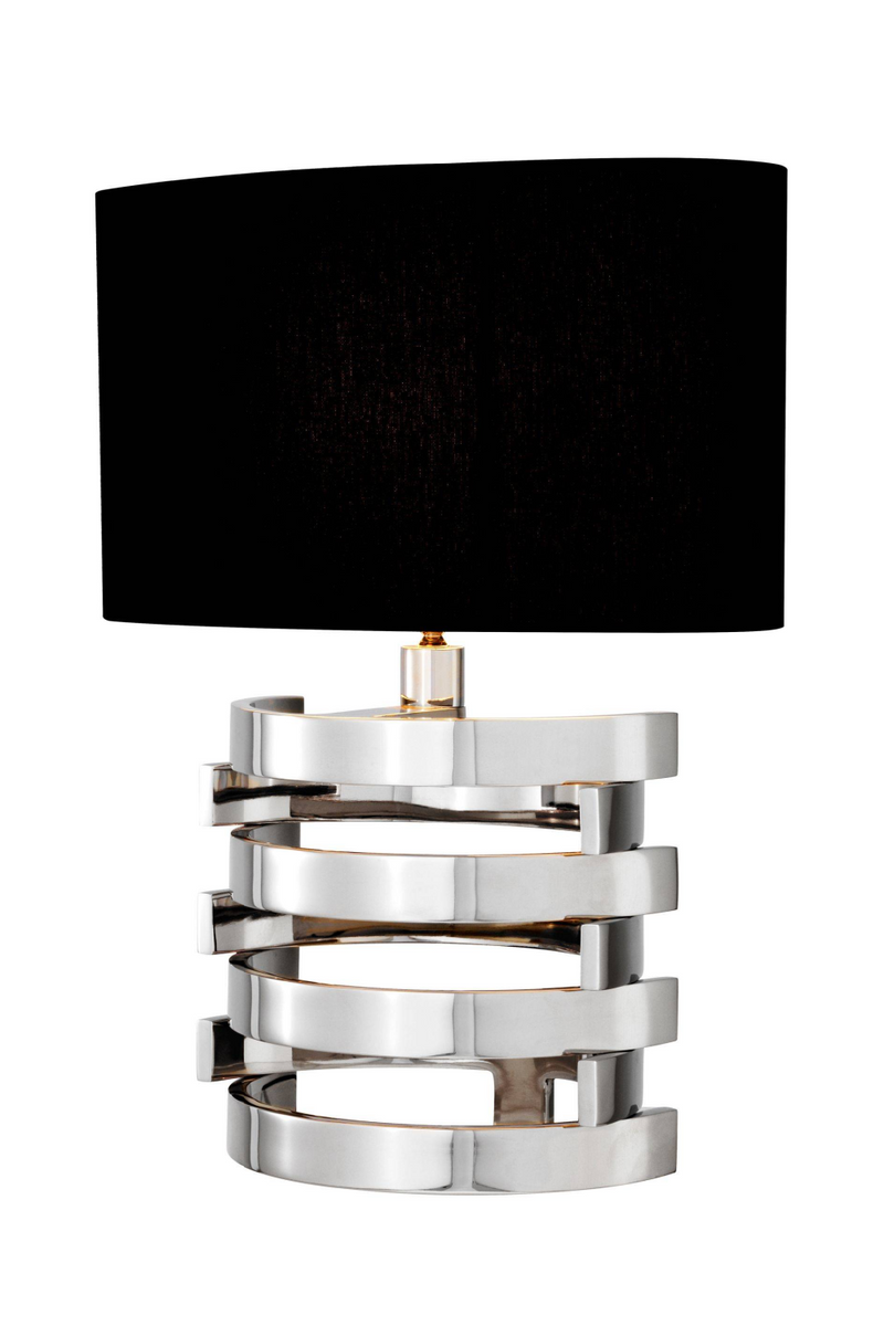 Lámpara de Mesa Plateada S | Eichholtz Boxter | Oroa.es