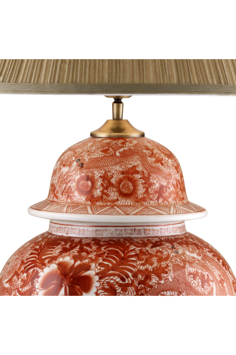 Lámpara de Mesa de Porcelana China | Eichholtz Palmarito | OROA.es