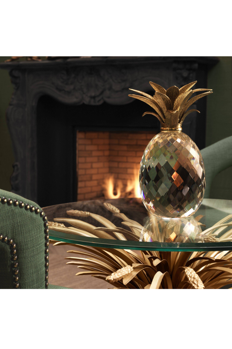 Piña Decorativa de Cristal | Eichholtz Pineapple | Oroa.es