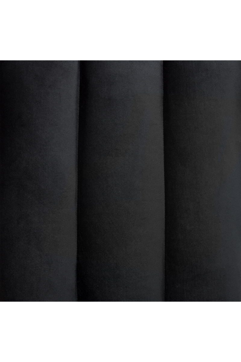 Sillón Decorativo de Terciopelo Negro | Eichholtz Ermitage | OROA.es
