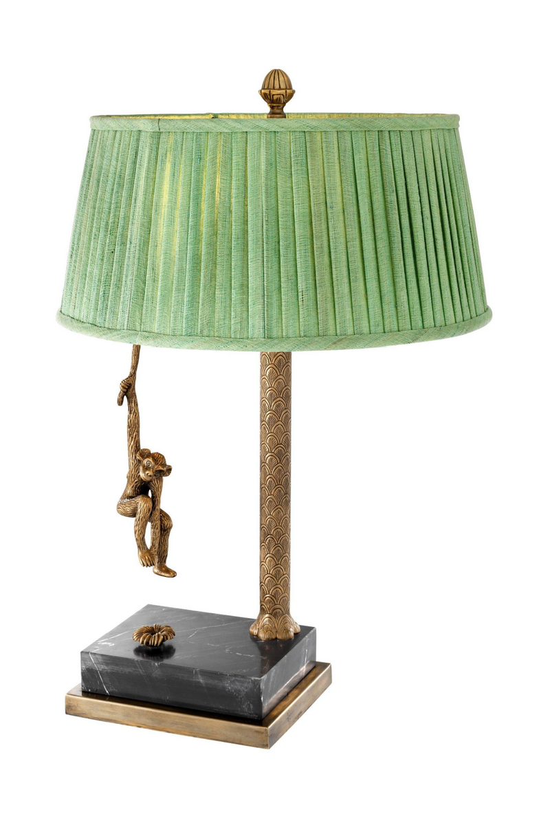 Lámpara de Mesa de Latón y Mármol | Eichholtz Jungle | Oroa.es