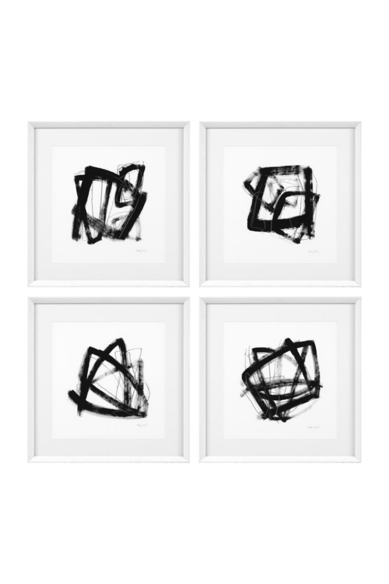 Impresiones Abstractas (set de 4) | Eichholtz Tessellation  | Oroa.es