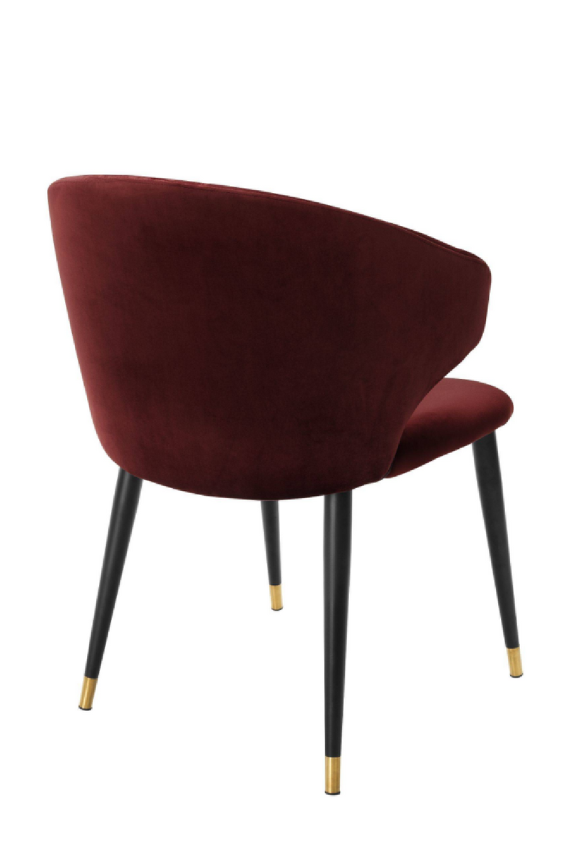 Silla de Comedor Terciopelo Rojo | Eichholtz Volante | OROA.es